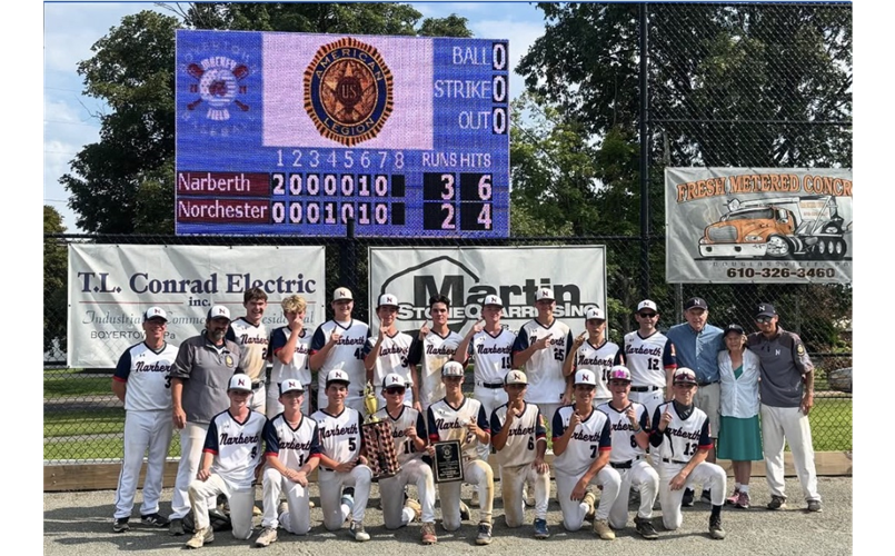 2025 Narberth American Legion Prep team - State Champs!